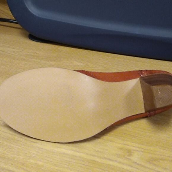 Nobil's leather retro heels 6.5 - Picture 6 of 8